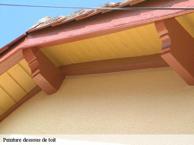 Peinture dessous de toit Val-d'Oise 