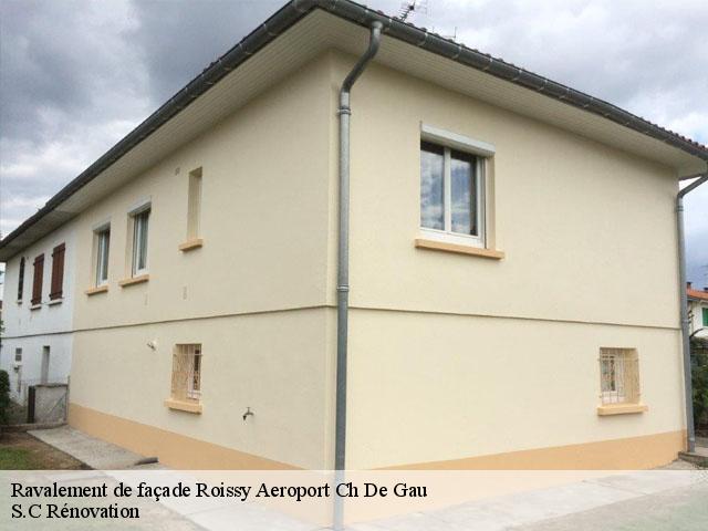 Ravalement de façade  roissy-aeroport-ch-de-gau-95700 Saive Rénovation
