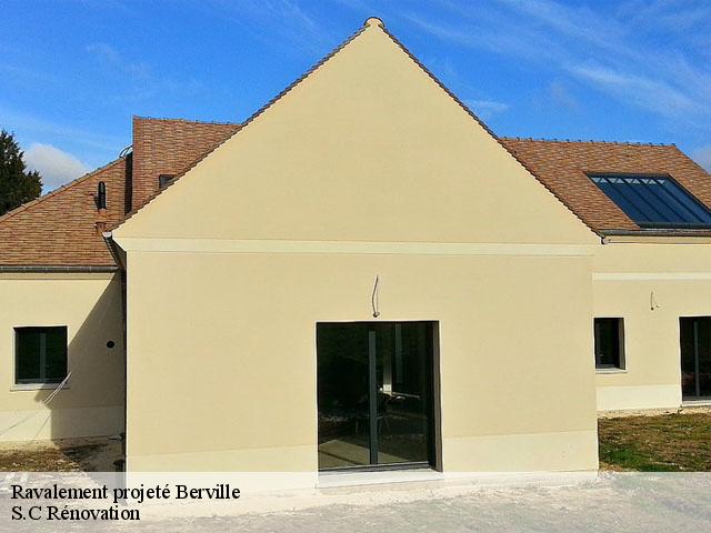 Ravalement projeté  berville-95810 S.C Rénovation