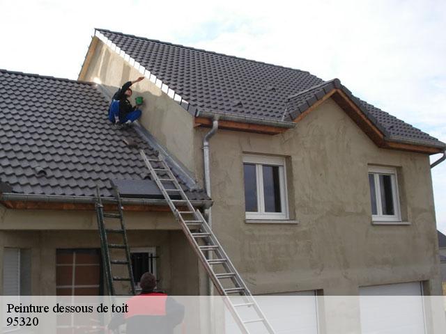 Peinture dessous de toit  95320