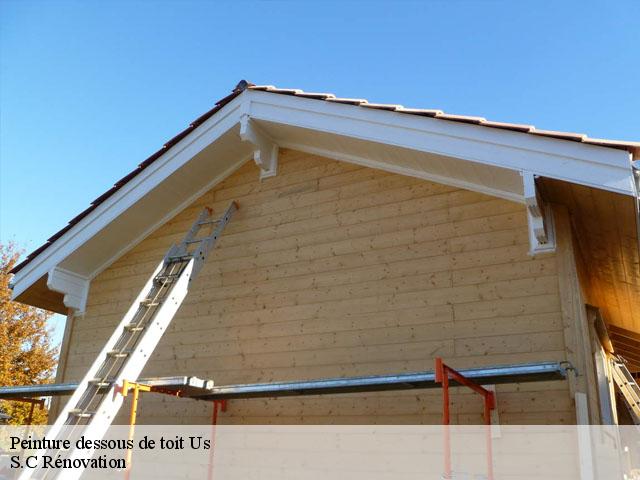 Peinture dessous de toit  us-95450 S.C Rénovation